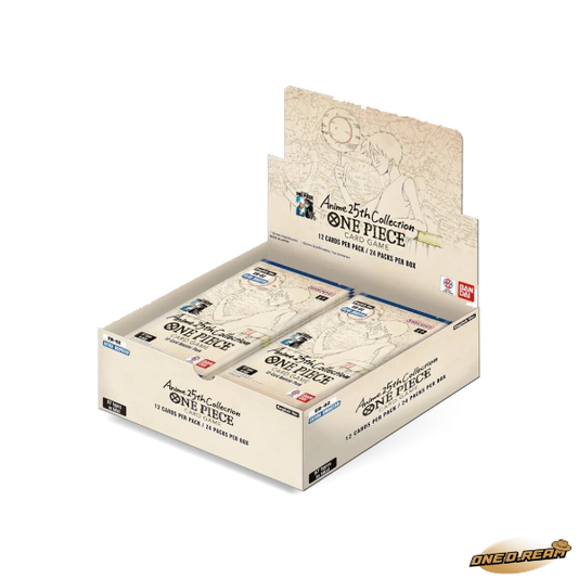 One Piece Card Game - EB02 Anime 25th Collection Display (EN)