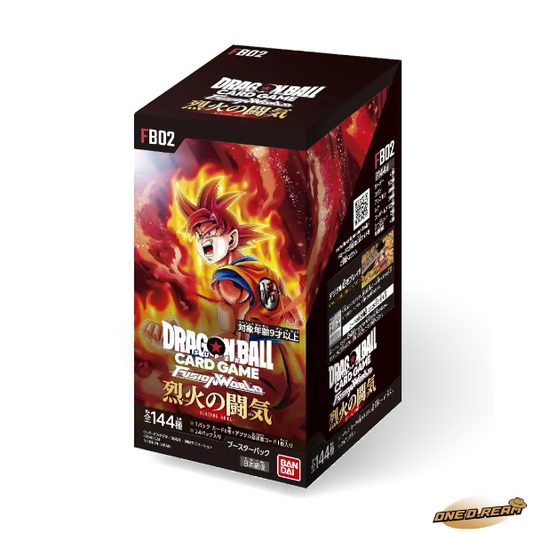 Dragon Ball Super Card Game Fusion World FB02 - Blazing Aura Display (JP)